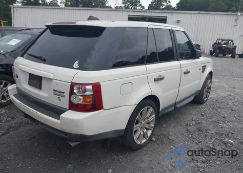 2007 Land Rover Range Rover Sport Supercharged из США, поврежденный, VIN SALSH234X7A990132